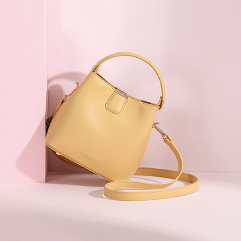 Γυναικεια PU bucket τσάντα, crossbody στυλ, μαγνητικό κλείσιμο, μονός ιμάντας