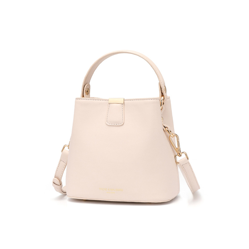 Γυναικεια PU bucket τσάντα, crossbody στυλ, μαγνητικό κλείσιμο, μονός ιμάντας