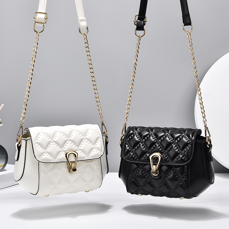 PU δερμάτινη κυκλική τσάντα crossbody με φερμουάρ και εσωτερικές θήκες