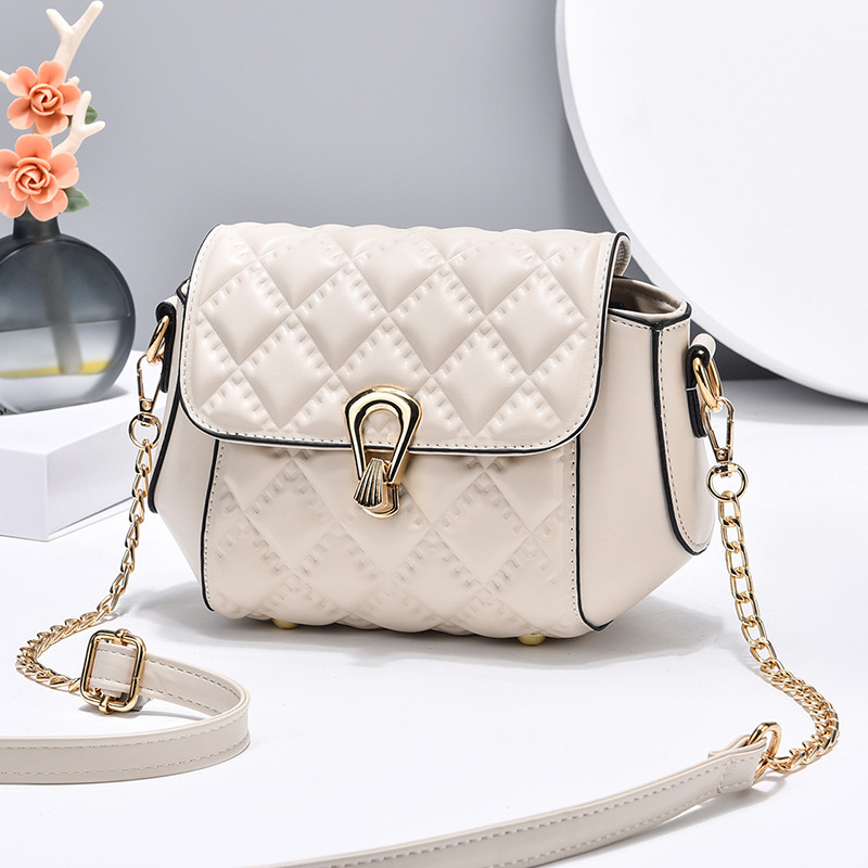 PU δερμάτινη κυκλική τσάντα crossbody με φερμουάρ και εσωτερικές θήκες