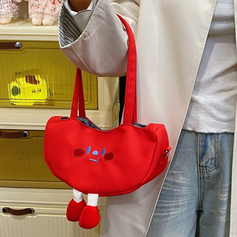 Gyerekeknek való nylonból készült crossbody táska, ultra könnyű és lélegző, poliészter béléssel, általános iskolai használatra