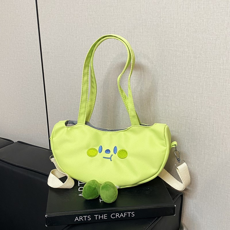 Gyerekeknek való nylonból készült crossbody táska, ultra könnyű és lélegző, poliészter béléssel, általános iskolai használatra