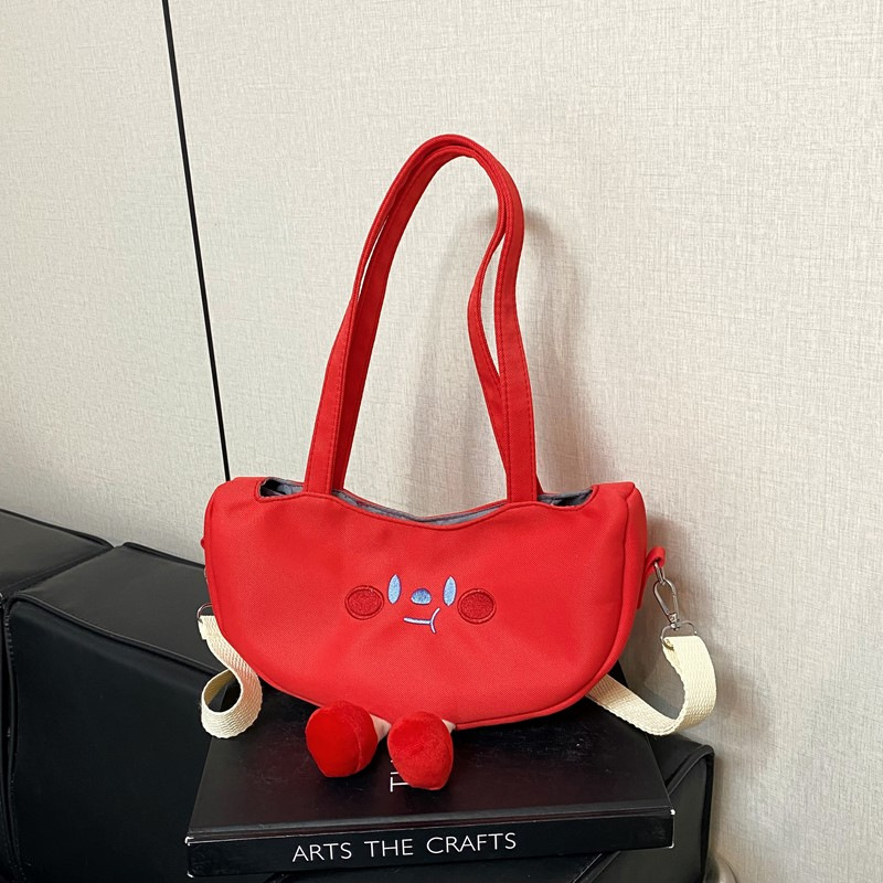 Gyerekeknek való nylonból készült crossbody táska, ultra könnyű és lélegző, poliészter béléssel, általános iskolai használatra