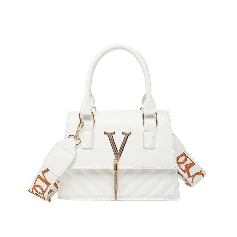 PU τετράγωνη τσάντα crossbody σε αστικό μινιμαλιστικό στυλ, οριζόντιου σχήματος, με μονή ιμάντα, εσωτερική θήκη για κινητό