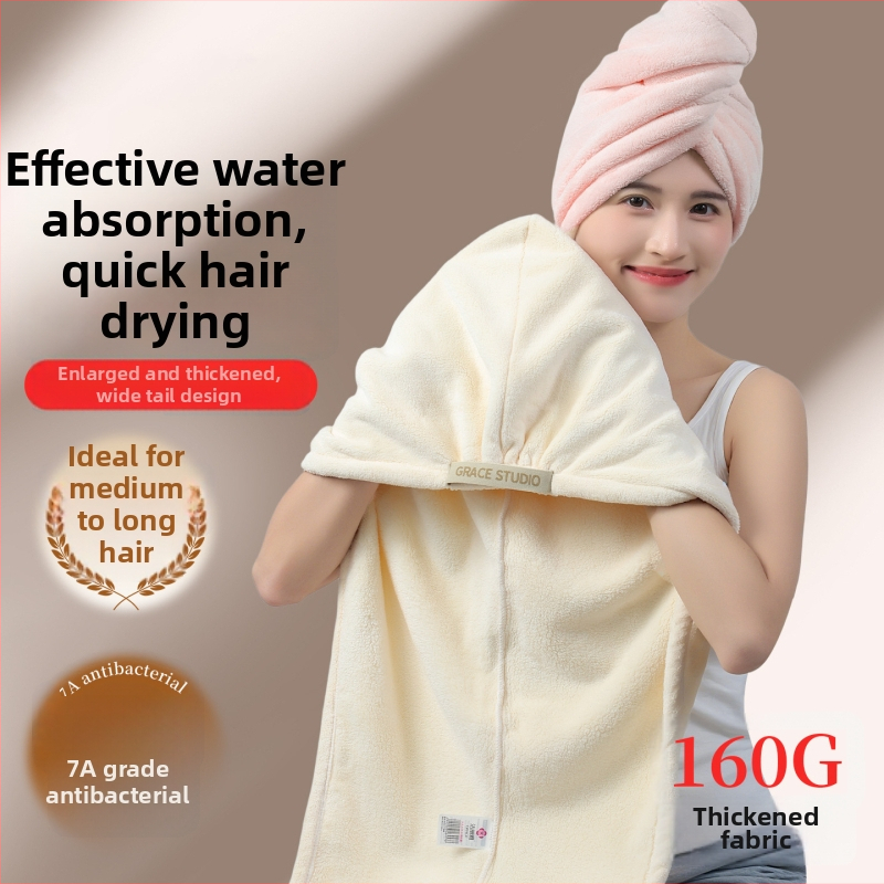 Sušič vlasov pre ženy, antibakteriálna, superabsorpčná, rýchle sušenie, 50-79 g