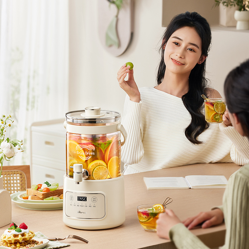 Teddy Bear Health Pot ZDH-F30F1, χωρητικότητα 3–4 L, σώμα από γυαλί υψηλής αντοχής (borosilicate) γυαλί, 220V, >1000W, ηλεκτρονικός θερμοστάτης