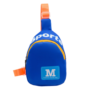 Παιδική crossbody τσάντα από Oxford ύφασμα – μικρή χωρητικότητα, χωρίς επένδυση, μοτίβο γράμματα/αριθμοί/κείμενο, για νηπιαγωγείο