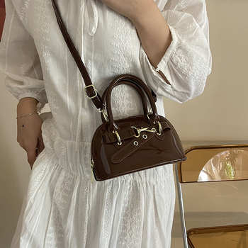 Detská PU kabelka s dýchacím dizajnom, polyesterovou výstelkou, moderný a cool štýl, jesenné vydanie 2025, pre predškolský vek