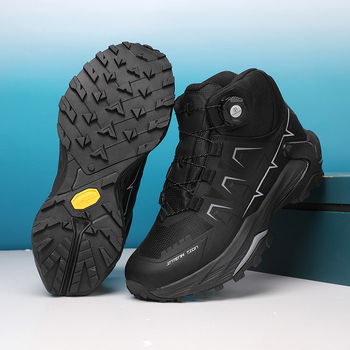 Unisex planinarska obuća za jesen i zimu, prozračna unutarnja mreža, TPU+ mreža gornji dio, lagana i otporna, protuklizna potplat, za divlje terene i planinske staze