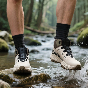 Unisex planinarska obuća za jesen i zimu, prozračna unutarnja mreža, TPU+ mreža gornji dio, lagana i otporna, protuklizna potplat, za divlje terene i planinske staze