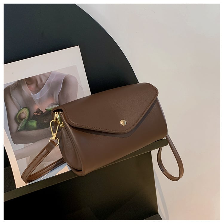 Ženska cilindrična torba od PU-a, street style, magnetsko zatvaranje, unutarnje džepove za telefon i ziptorbu, horizontalni kvadratni oblik