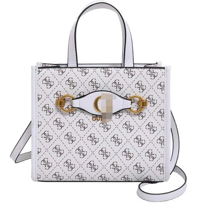 PU kožna Tote torba, horizontalni kvadratni oblik, zatvaranje na zip, džep za mobitel