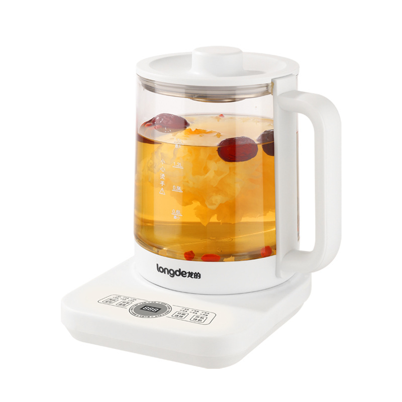 Dragon's LD-YS151A zdravstveni čajnik, kapacitet 1–1.5 L, 800 W, 220 V, tijelo od borosilikatnog stakla