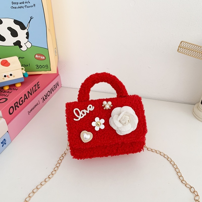 Παιδική βελούδινη τσάντα crossbody με μοτίβο γάτας, ultra-light και πτυσσόμενη, επένδυση πολυεστέρα, για κορίτσια νηπιαγωγείου