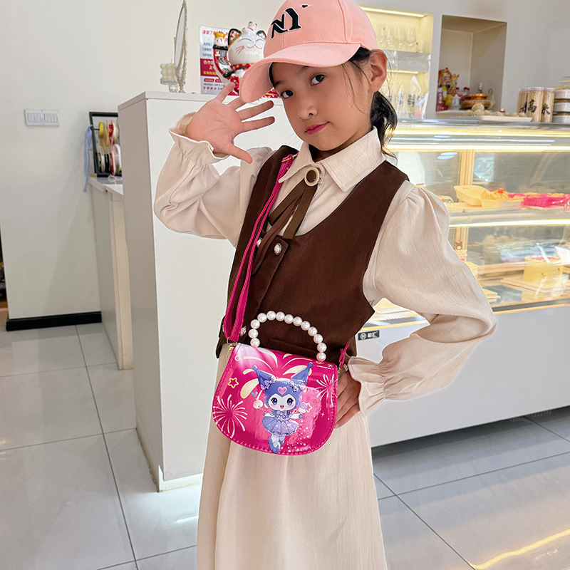 Παιδική τσάντα ώμου - PU ύλικό, αδιάβροχη, μειώνει το βάρος, φόδρα από πολυεστέρα, μοτίβο καρτούν