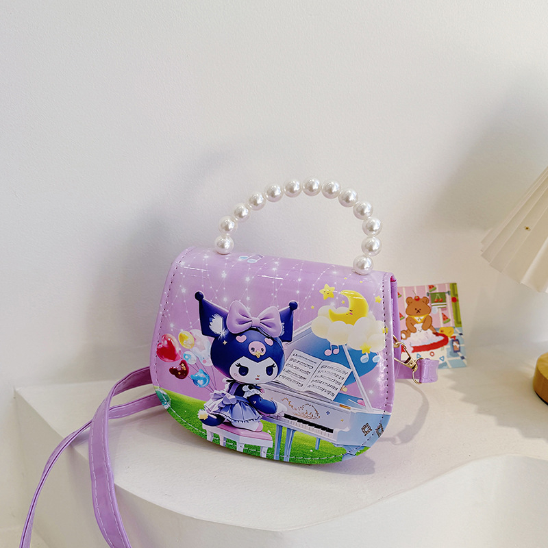 Παιδική τσάντα ώμου - PU ύλικό, αδιάβροχη, μειώνει το βάρος, φόδρα από πολυεστέρα, μοτίβο καρτούν