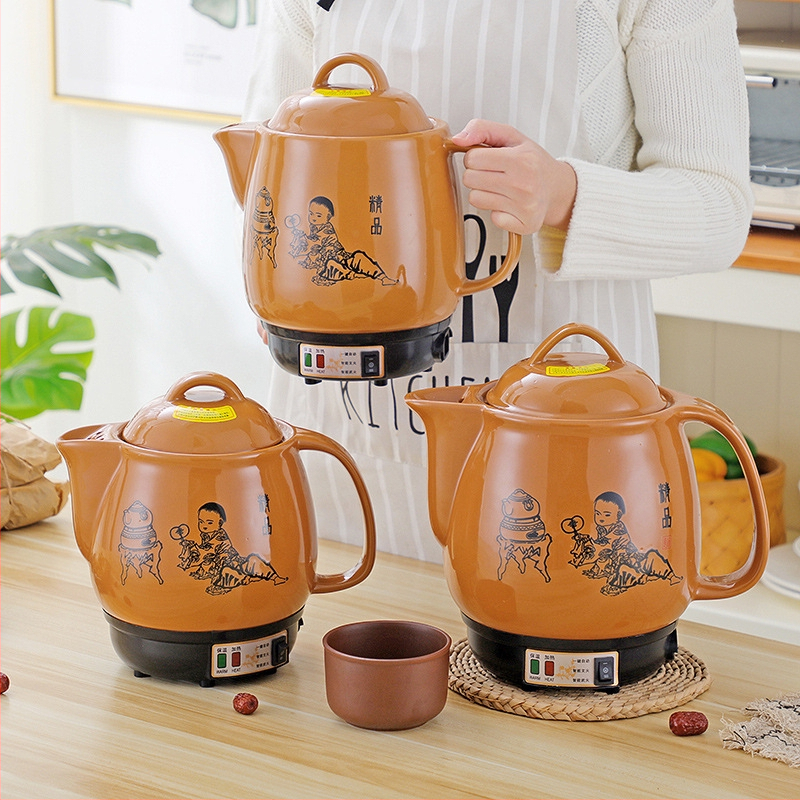 Dekocijski lonac za bilje, model HNS-40, keramičko kućište, kapacitet 4 L+, napajanje 220 V, snaga 450 W