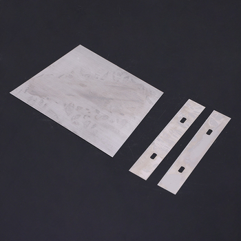 Cuțit pentru chit cu mâner din plastic, lamă plată pentru îndepărtarea vopselei și a adezivului pe plăci ceramice