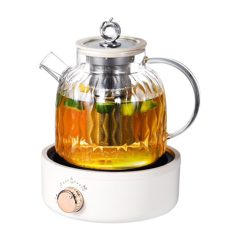 Zdravstveni čajnik s digitalnim termostatom, staklena posuda, 1–1.5 L, 220 V, 500–1000 W (CQJ-01)