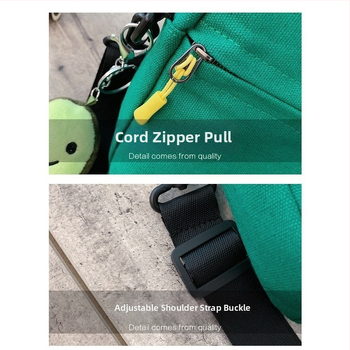 Malá štvorcová plátená taška s anime potlačou a obrázkom Luffy, super ľahká, polyesterová podšívka