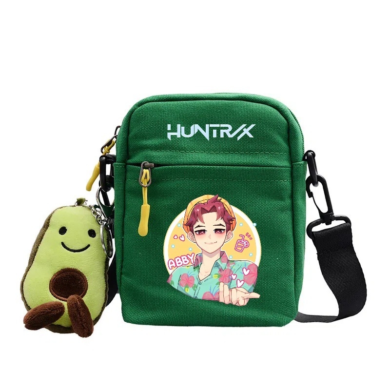 Μικρή τετράγωνη τσάντα καμβά με εκτύπωση anime, εικόνα Λούφι, εξαιρετικά ελαφριά, επένδυση πολυεστέρα