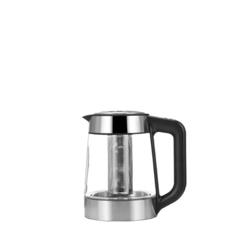 Üveg elektromos vízforraló, kapacitás 1,5–2 L, 220 V, 1000 W, digitális termosztát