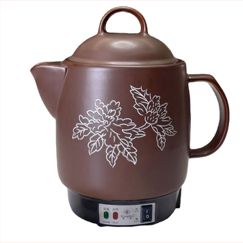 Kerámiából készült főzetkészítő fazék, 3-4 L, 220V, 400-500W, gombos vezérlés