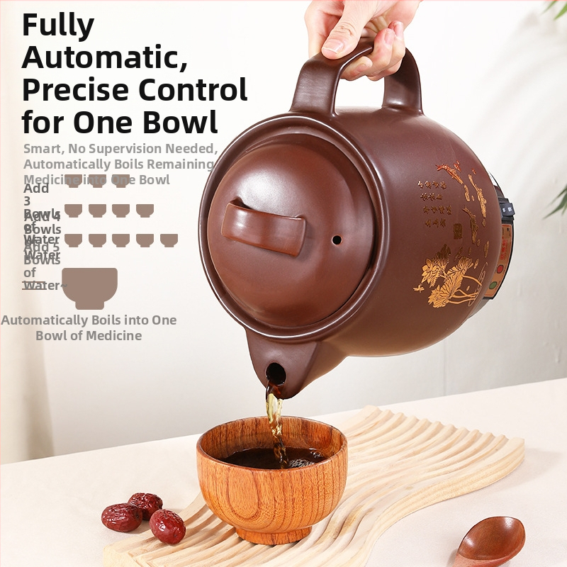 Oufeng HLK-50 főzetes edény, 4L+, 220V, 400–500W, Purple Sand test