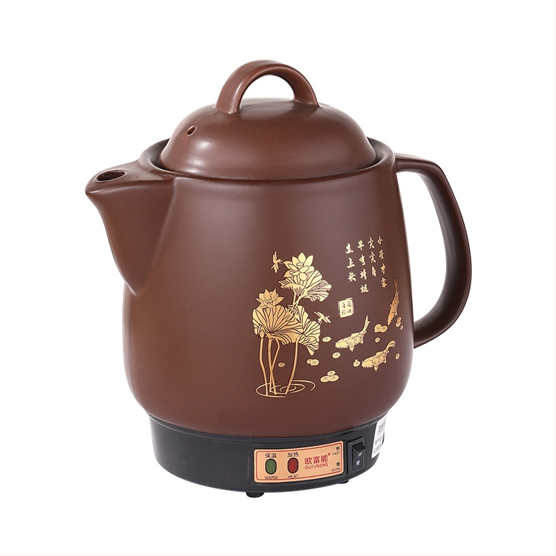 Oufeng HLK-50 főzetes edény, 4L+, 220V, 400–500W, Purple Sand test