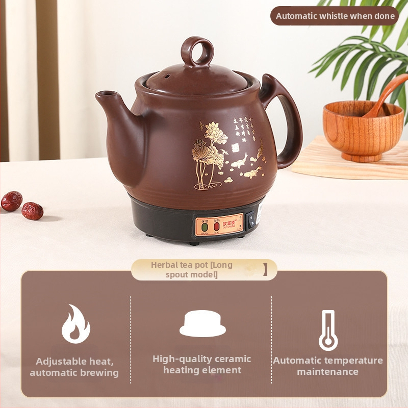 Oufeng HLK-50 főzetes edény, 4L+, 220V, 400–500W, Purple Sand test