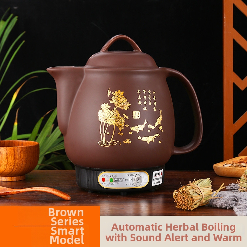 Oufeng HLK-50 főzetes edény, 4L+, 220V, 400–500W, Purple Sand test