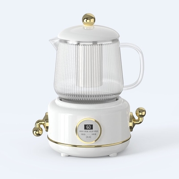 Health Pot HF-400, 1 L, 400 W, 220 V, kiváló minőségű boroszilikát üveg