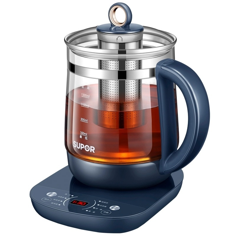 Supor Health Pot SW-15YJ33A, üvegből készült test, 1-1.5L kapacitás, 220V, 800W
