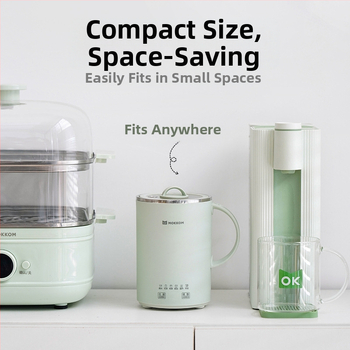 Moke egészséges teáskészítő otthonra és irodába, rozsdamentes acél test, 1 L vagy kevesebb, 220V, 400–500W, mikroprocesszoros vezérlés