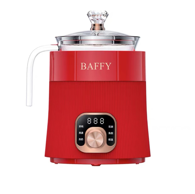 BAFFY ME8881 Υγιεινό Ποτ Μαγειρέματος, 300ml, 220V, 100W, σώμα και εσωτερικός θάλαμος από γυαλί υψηλής αντοχής