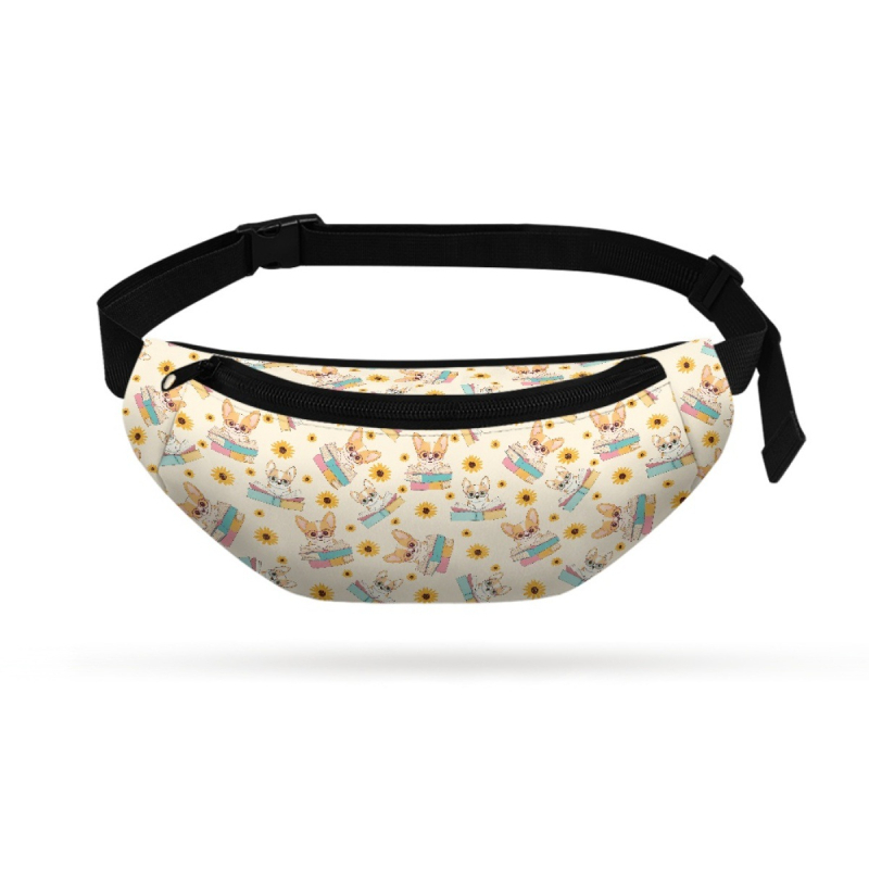 FOR U Τσάντα θωρακική με εκτύπωση δεινοσαύρου για παιδιά, καθημερινή crossbody, πολυεστέρας, προσαρμόσιμο σχέδιο και εικόνα