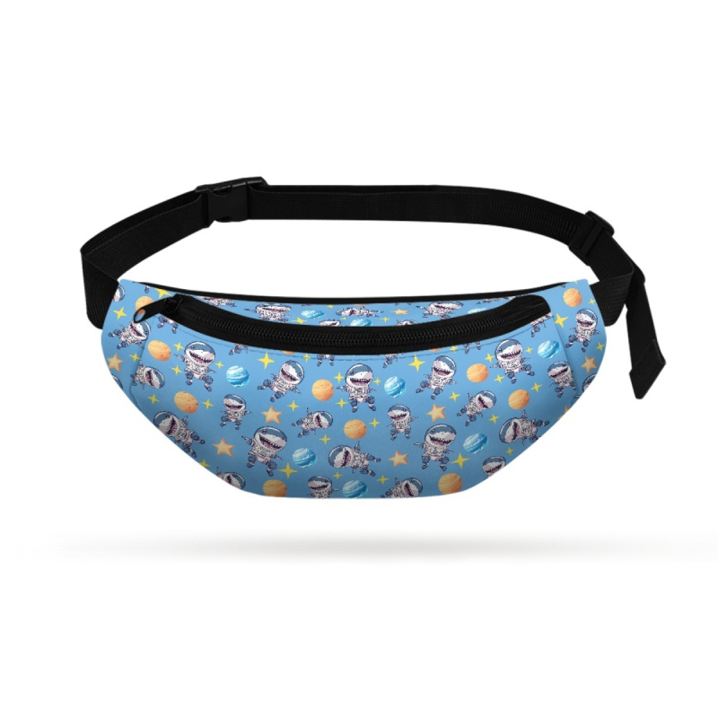 FOR U Τσάντα θωρακική με εκτύπωση δεινοσαύρου για παιδιά, καθημερινή crossbody, πολυεστέρας, προσαρμόσιμο σχέδιο και εικόνα