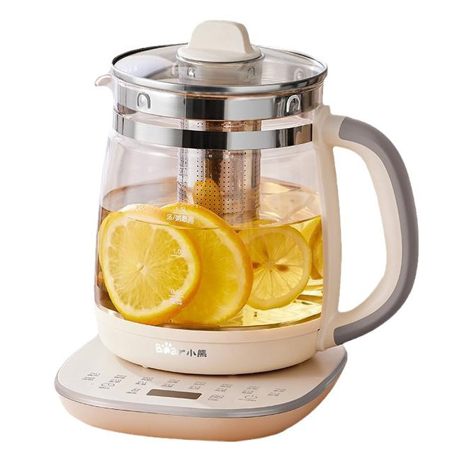 Bear Health Pot YSH-D20F3 2-3L stakleni čajnik, 220V, 1000W+, elektronički termostat, upravljanje mikroračunalom