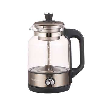 Royalstar čajnik od čistog titana s odjelom čaja i vode, kapacitet 1 L, 220 V, 500–1000 W