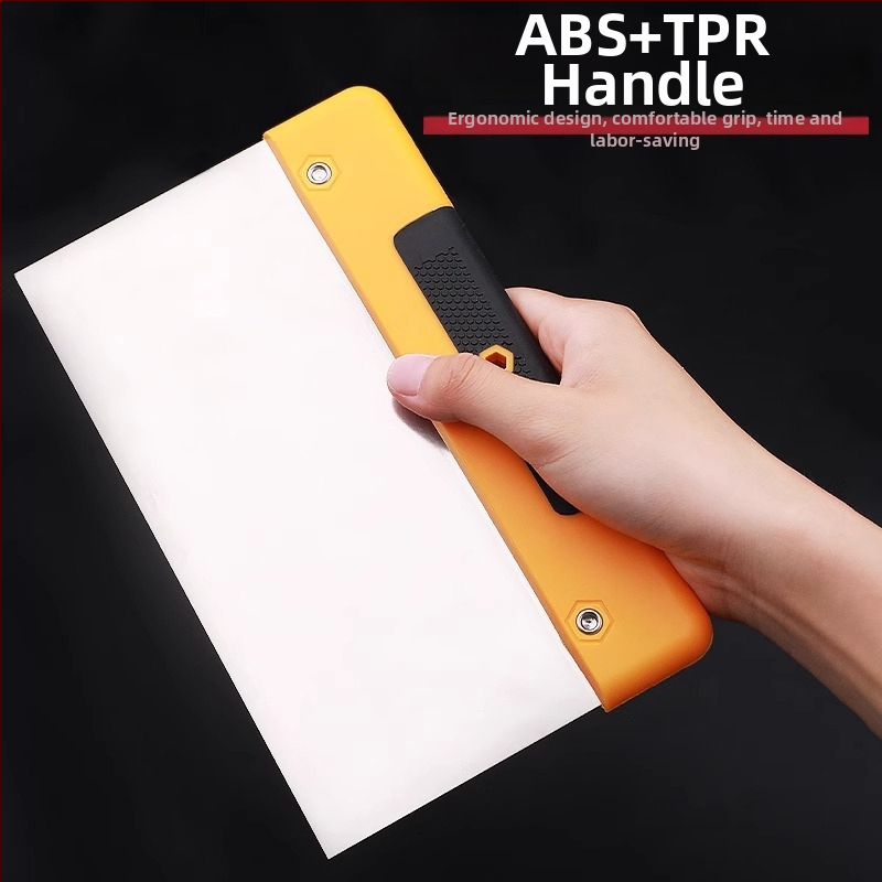 Rozsdamentes acél kaparó és glettelő kés falakhoz – lapos élű penge, strapabíró, többfunkciós eszköz