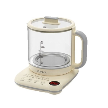 Ceainic sănătos multifuncțional, corp din sticlă, termostat digital, control cu microcomputer, capacitate 2–3 L, 220V, 1000W