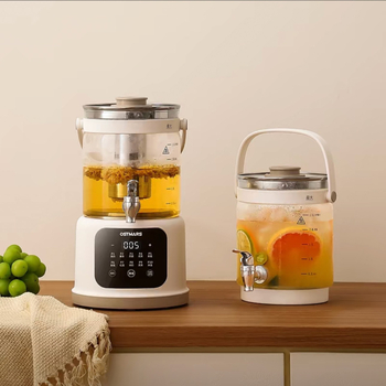 Električni stakleni čajnik s razdvojenim dizajnom za čaj i vodu, model Hch-001, 2,8 L, 220V, 500–1000W, elektronički termostat