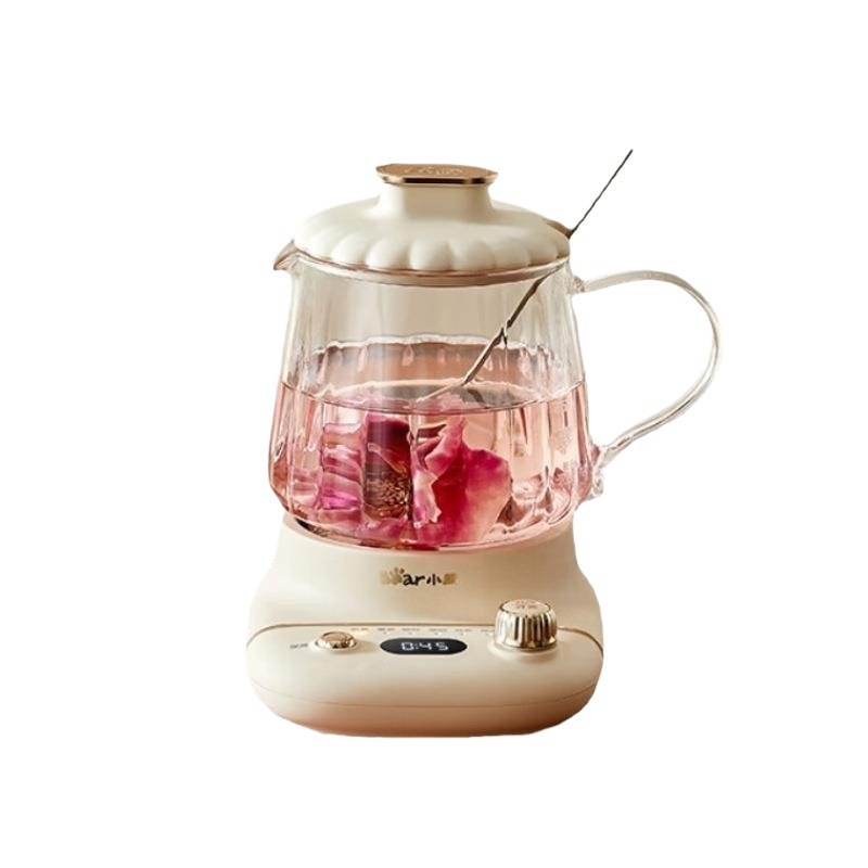 Little Bear Health Pot 0,4 L üvegből készült testtel, 360W, 220V, mikrocomputeres vezérlés