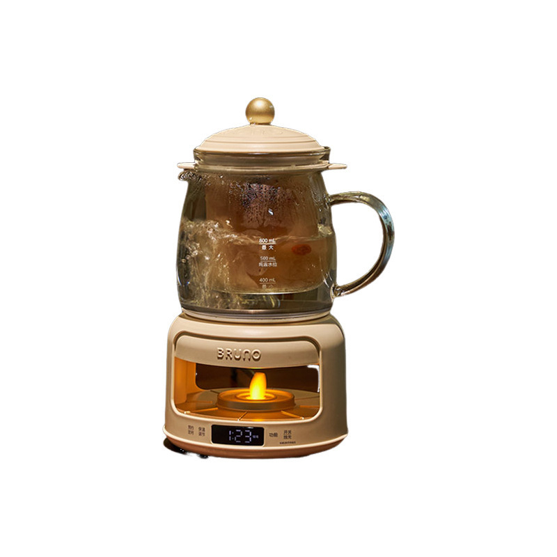 BRUNO Health Pot All-in-One električni čajnik, model Bxm801, 1 L, staklena konstrukcija, 220 V, 300–350 W