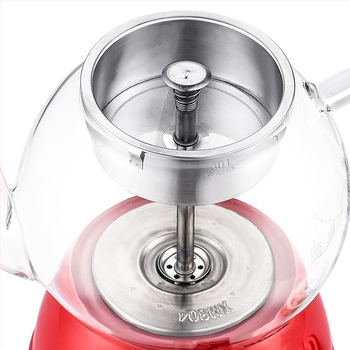 Ceainic electric pentru ceai cu sticlă borosilicat de înaltă calitate, model WA-905, 220 V, 800 W, control mecanic