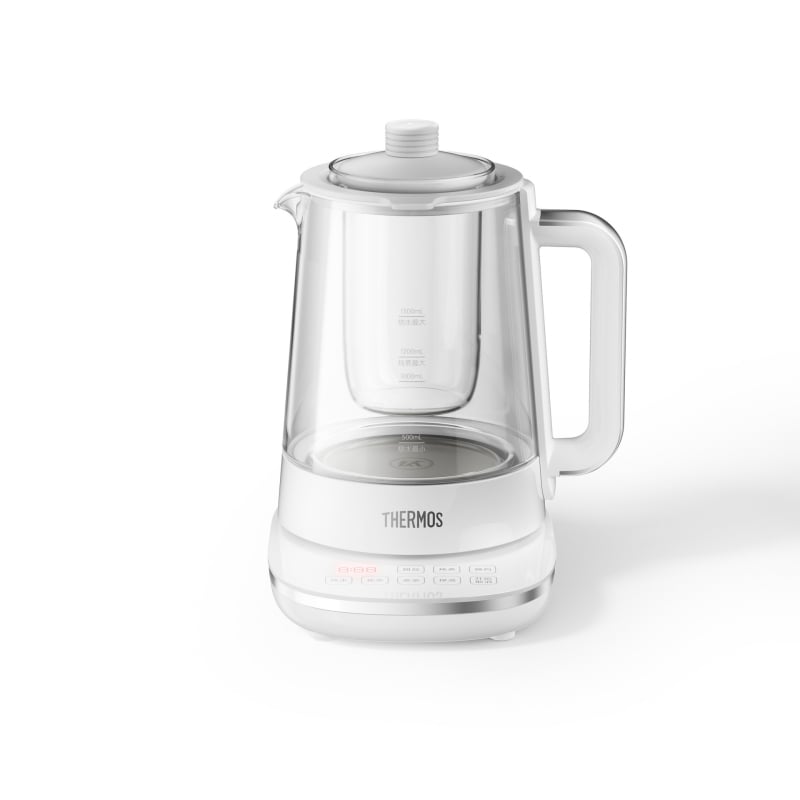 Health Pot all-in-one tea maker με γυάλινο σώμα, 1–1.5 L, 220 V, 500–1000 W, οθόνη αφής, ηλεκτρονικός θερμοστάτης, μοντέλο EHA-1616E