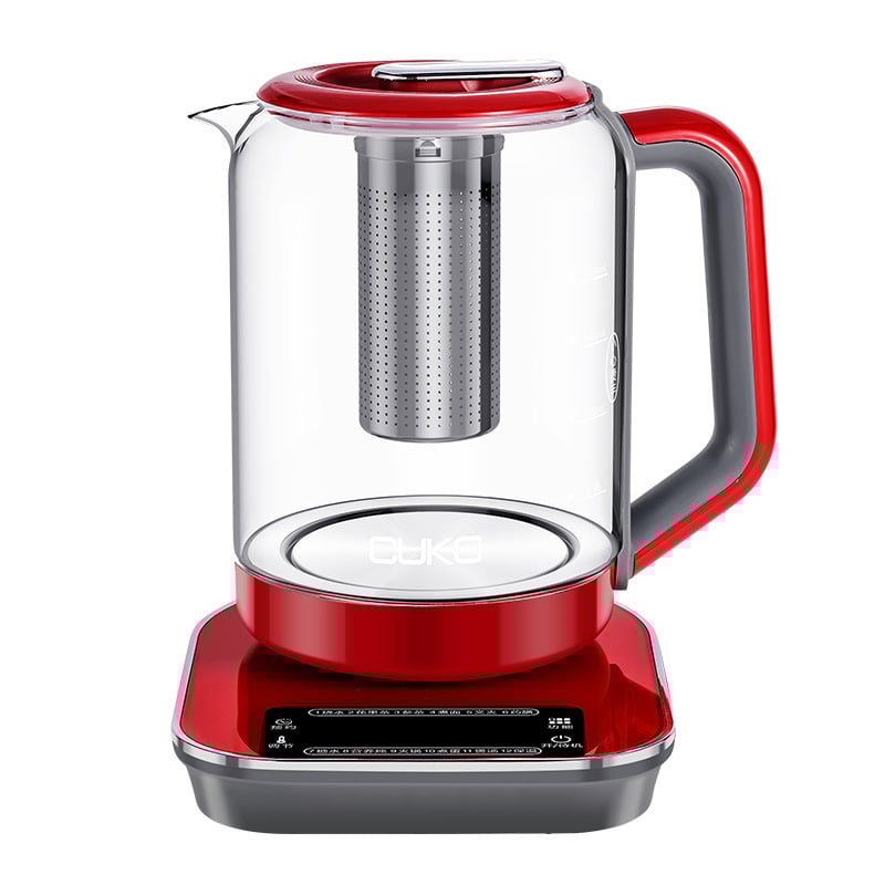 Čajnik bogat vodikom, model Cuko-e020, 1,8 L, 800 W, 220 V, tijelo od borosilikatnog stakla