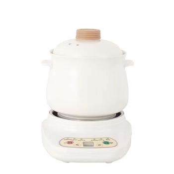 Vas ceramic pentru bebeluși, 1,2 L, 220V, 400–500W, Termostat digital, Control cu buton