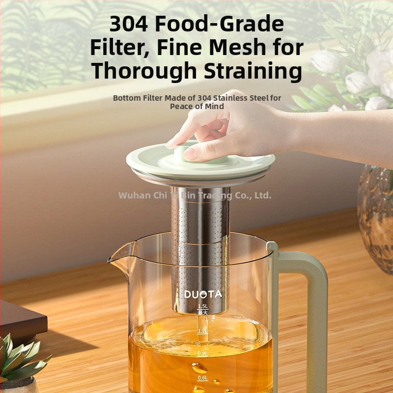 Ceainic de sănătate multifuncțional pentru casă și birou – capacitate 1 L sau mai mică, 220 V, 300–350 W, rezervor interior ceramic, control mecanic