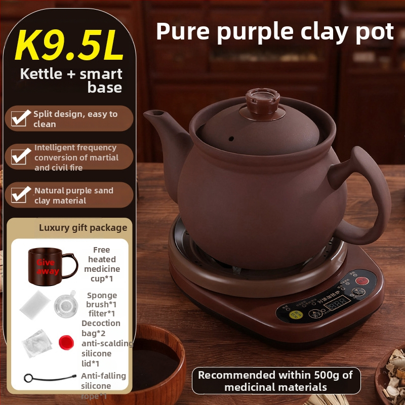 Decoction Pot Yuejin — corp ceramic, capacitate peste 4L, 220V